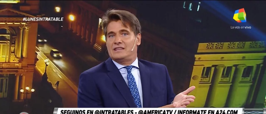 Guillermo Andino debutó como conductor de Intratables: "Soy antigrieta"