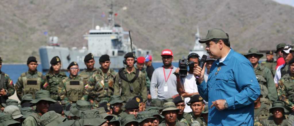 Maduro habló ante su ejército: "Llegó la hora de combatir" 