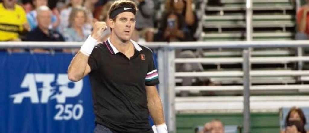 Del Potro sigue firme y ya est&aacute; en cuartos de final