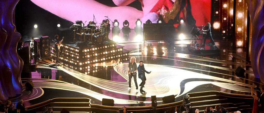 As&iacute; fue el show de Queen al comenzar los Oscar