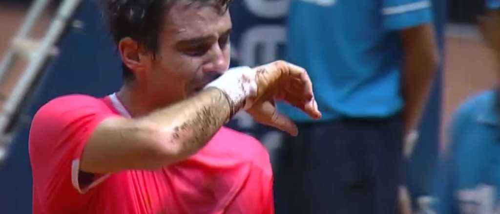 Guido Pella logr&oacute; su primer t&iacute;tulo de ATP y se emocion&oacute; hasta las l&aacute;grimas