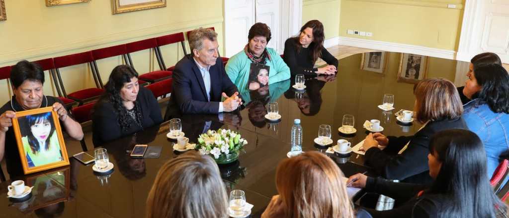 8M: Macri se reune en Olivos con familiares de víctimas de femicidios