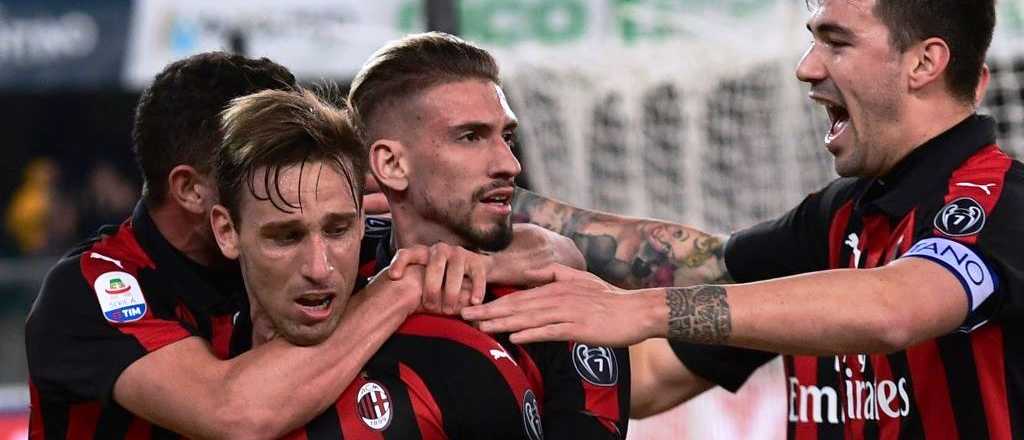 Video: Lucas Biglia convirtió un golazo de tiro libre para Milan
