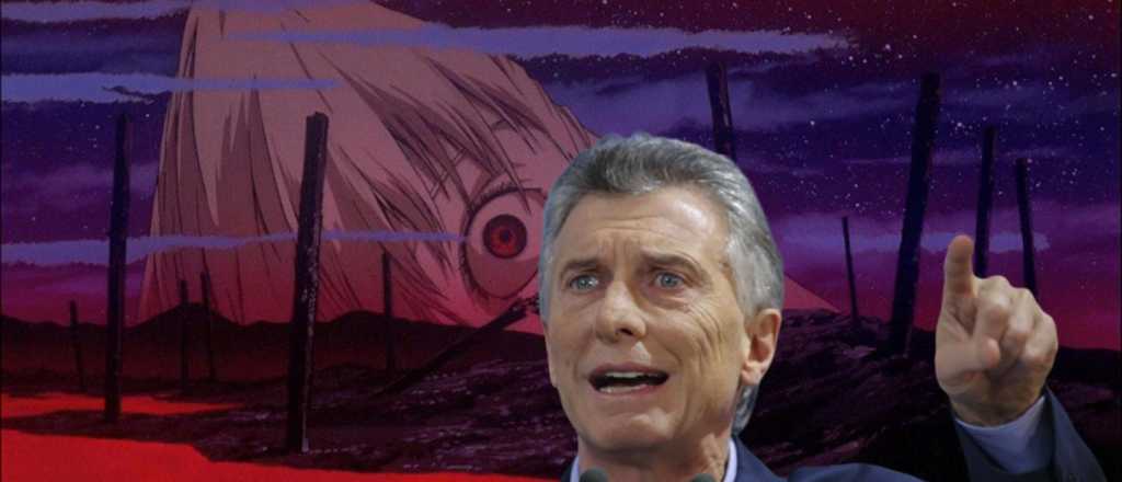 El discurso de Macri versión animé que la rompe en las redes
