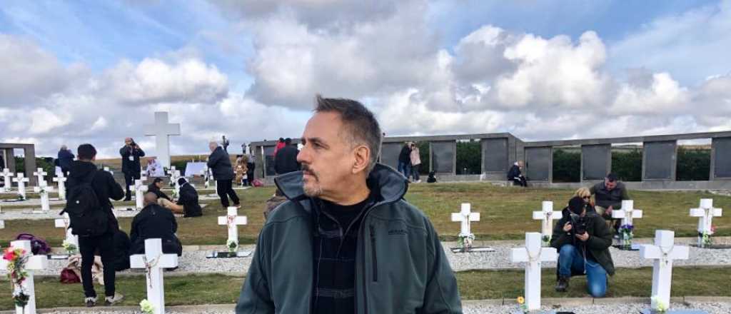 Alejandro Lerner hizo un emotivo homenaje a los soldados de Malvinas