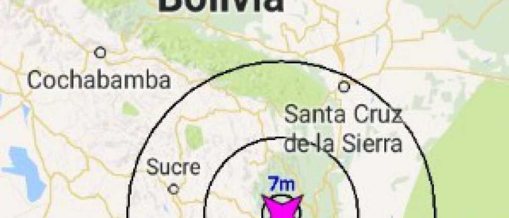 Fuerte terremoto de 6,3 grados en Bolivia
