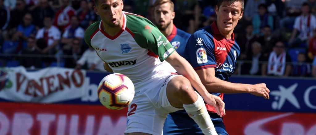 Jonathan Calleri hunde al Huesca y acerca al Alavés a la Champions League