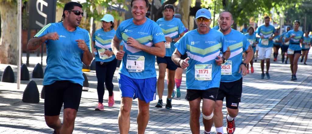 El intendente Rody Suarez corrió la Media Maratón