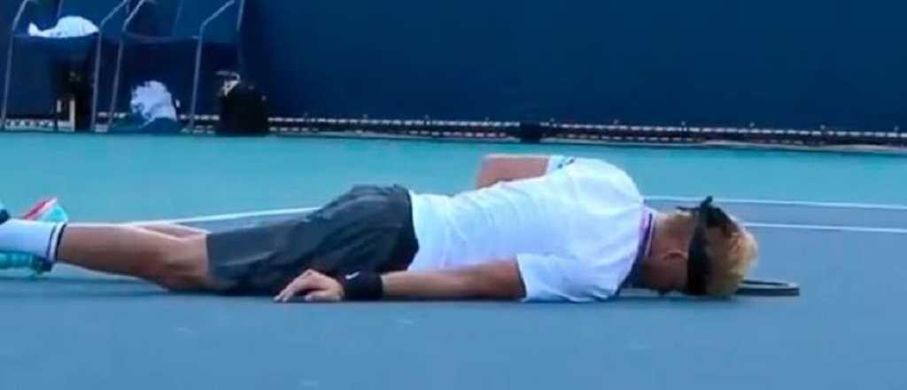 El dramático colapso de un tenista en un partido del Master 1000 de Miami
