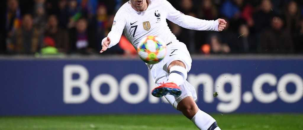 Video: el golazo de Griezmann para Francia, pensando en la Eurocopa 2020