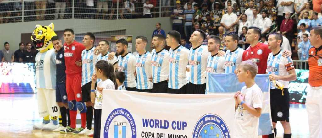 Furor para ver Argentina contra Italia por el Mundial de Futsal
