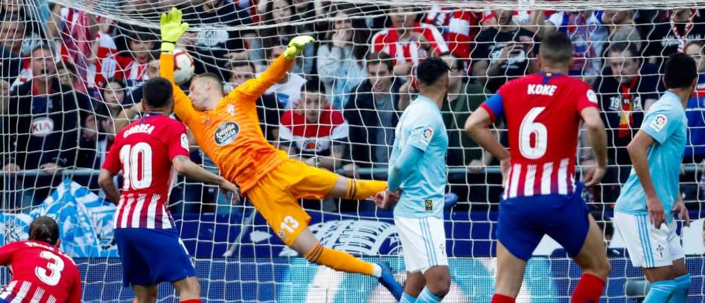 Video: el golazo de Atl&eacute;tico de Madrid para quedar a 9 puntos del Bar&ccedil;a