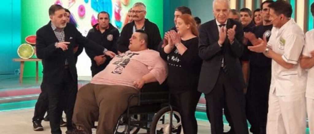 Piden ayuda para un ex Cuesti&oacute;n de Peso en estado cr&iacute;tico por su obesidad