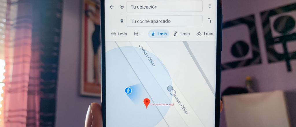 Cómo recordar dónde estacionaste el auto con Google Maps