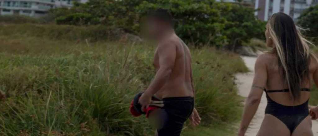 Video: una luchadora le dio una paliza a un hombre que se masturbaba