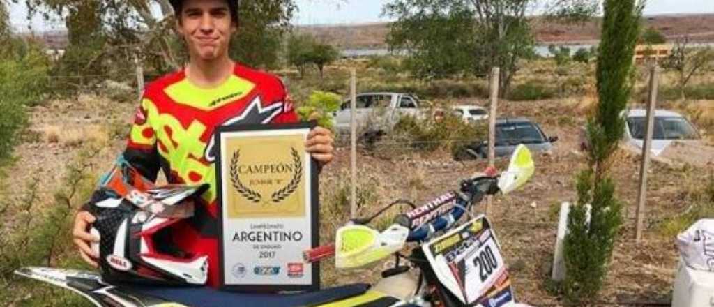 Muri&oacute; el joven mendocino que se accident&oacute; haciendo enduro