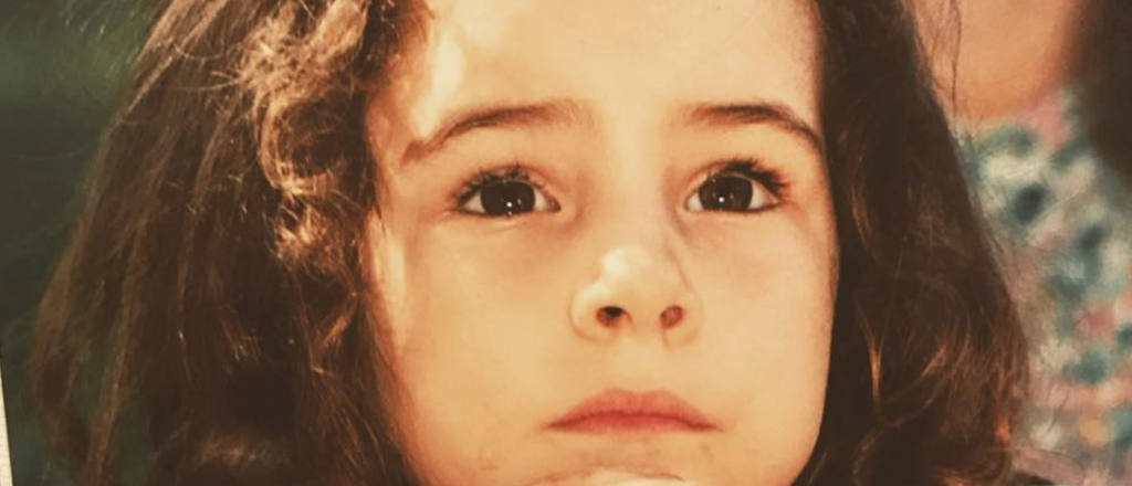 Cande Tinelli public&oacute; fotos de su m&aacute;s tierna infancia