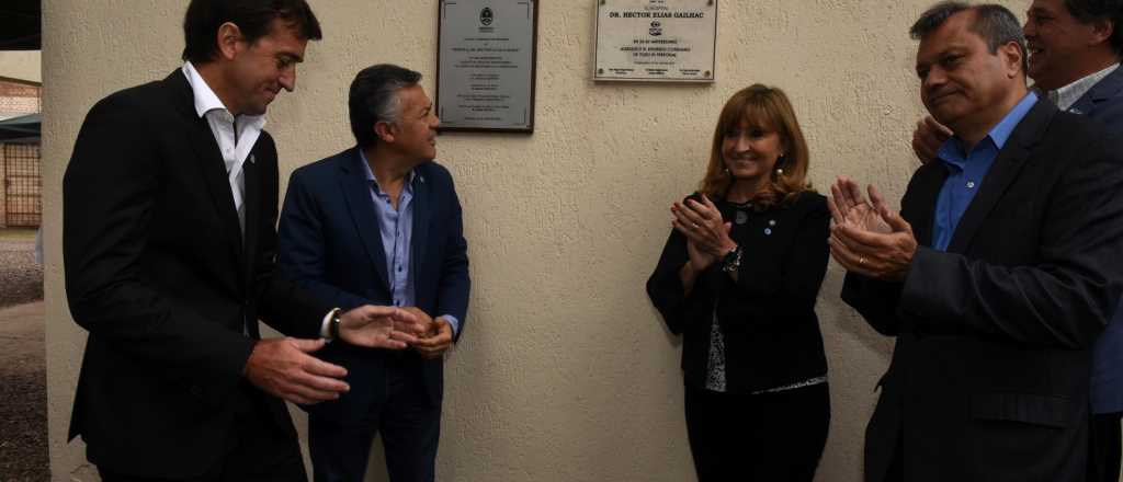Cornejo anunci&oacute; la ampliaci&oacute;n del Hospital Gailhac en Las Heras
