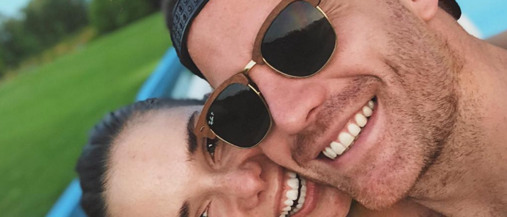 Julieta Nair Calvo de vacaciones con su novio en R&iacute;o