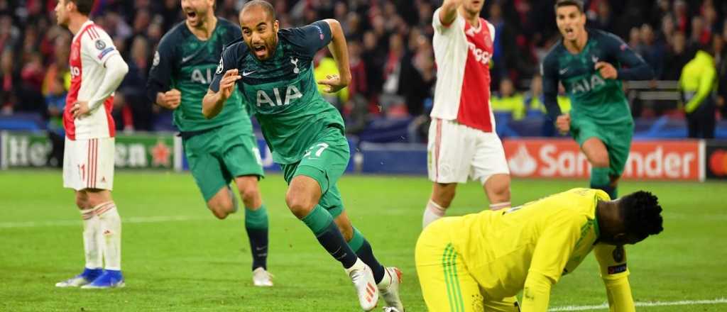 En un partido para el infarto, Tottenham eliminó a Ajax y jugará la final