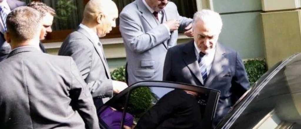 Temer se entreg&oacute; antes de que venciera el plazo de la justicia de Brasil
