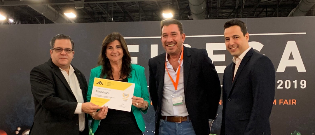Mendoza recibió un premio a la excelencia enoturística en Miami 