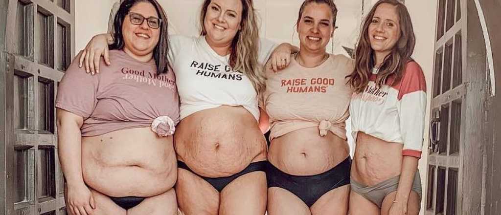 Madres muestran sus "cuerpos reales" posparto 