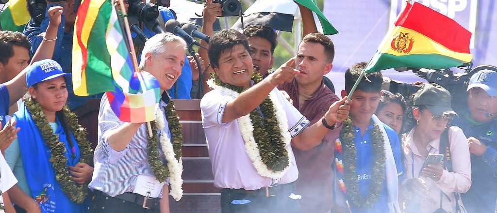 Evo Morales comenzó la campaña buscando un cuarto mandato en Bolivia 