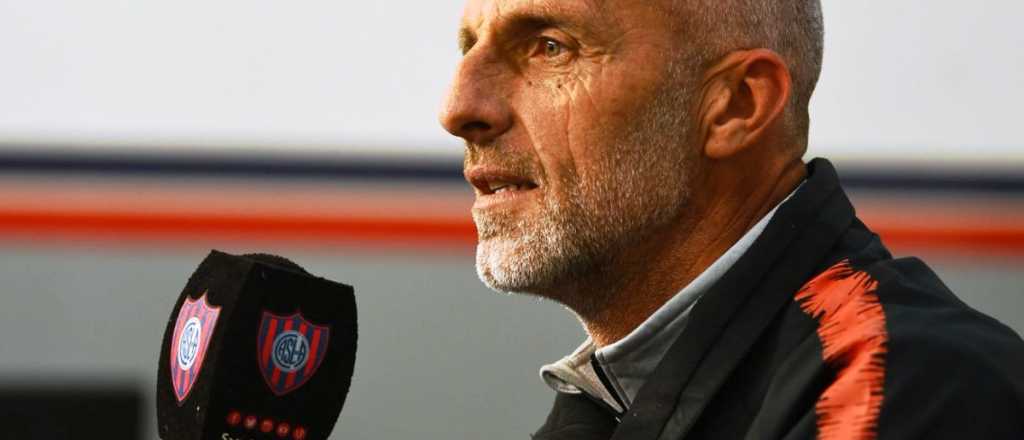 Video: el show del DT interino de San Lorenzo en la conferencia de prensa