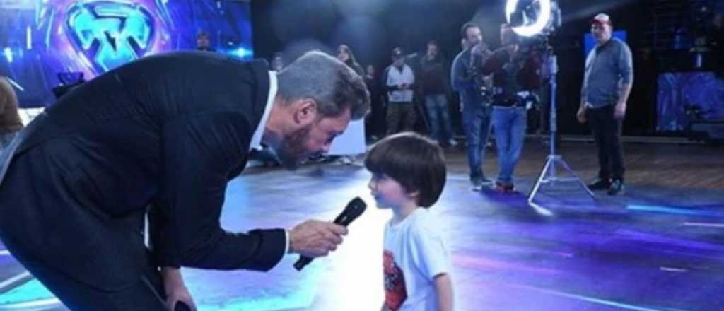 La tierna presentación de Lolo, el hijo de Marcelo Tinelli en televisión