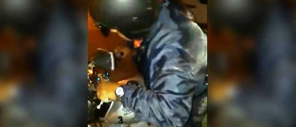 Video: un jefe de inspectores de tránsito de Salta manejaba borracho