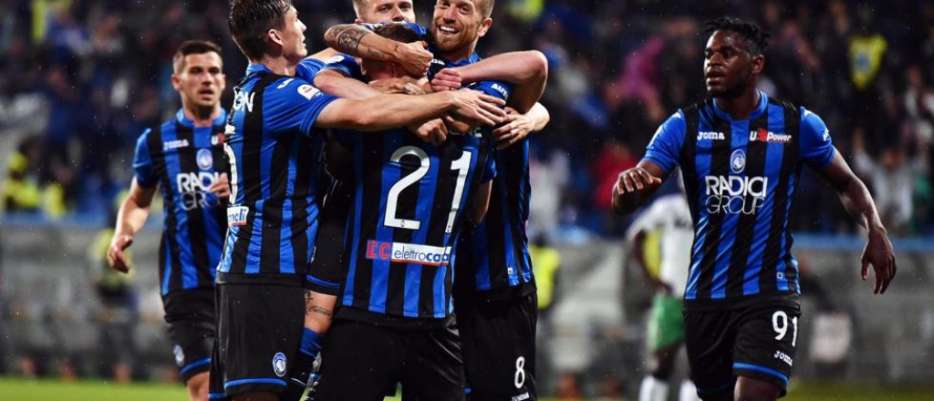 Con gol argentino, Atalanta entró a la Champions por primera vez en su historia