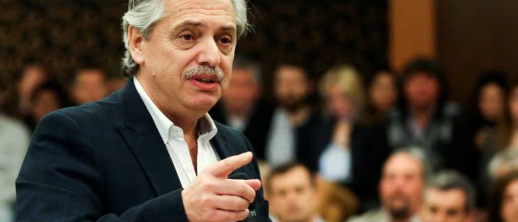 Alberto Fernández visita a Uñac en San Juan 