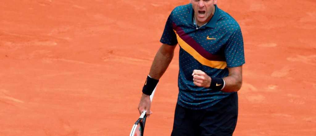 Del Potro gan&oacute; y est&aacute; en segunda ronda de Roland Garros