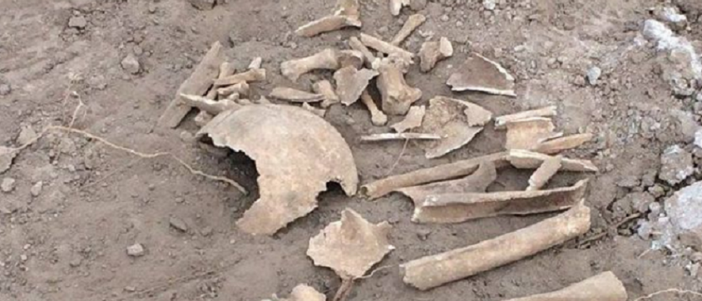 Hallaron huesos humanos en una finca de San Rafael