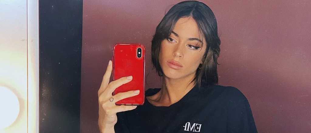 Tini Stoessel mostr&oacute; la cola para anunciar su llegada a Mendoza