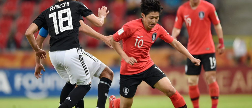 La Sub 20 cay&oacute; ante Corea del Sur pero igual termin&oacute; l&iacute;der del grupo