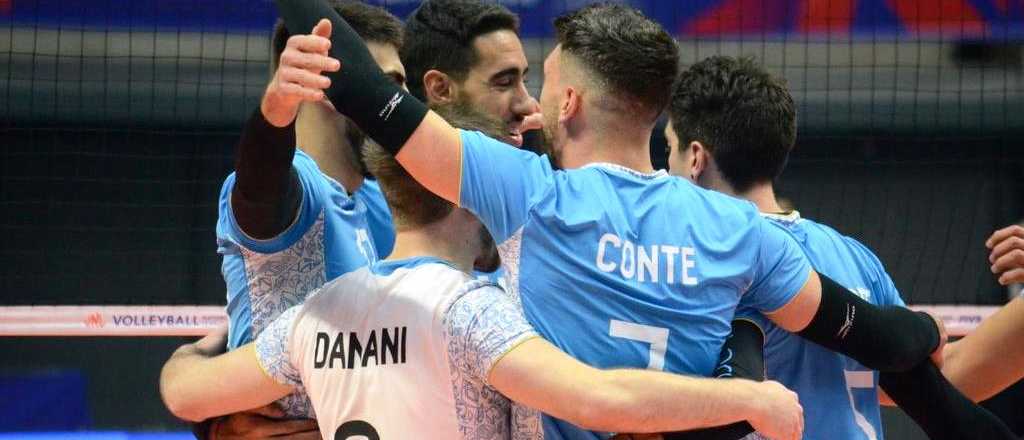 La Selecci&oacute;n de v&oacute;ley derrot&oacute; a Portugal en el Aconcagua Arena