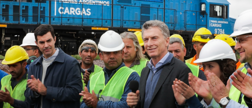 Macri: "Hoy podemos decir que el abandono ferroviario se acabó"