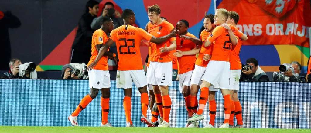 Holanda venció a Inglaterra y jugará la final de la Liga de las Naciones