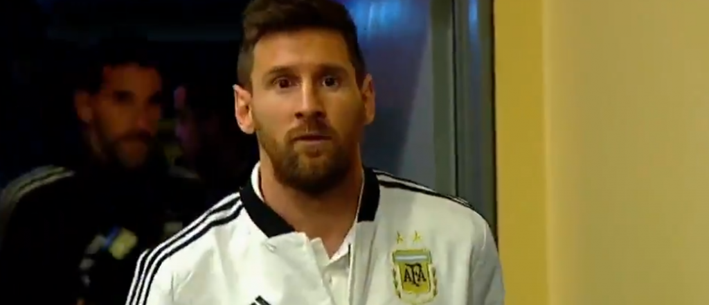 Videos: así llegó la Selección Argentina al Estadio San Juan del Bicentenario
