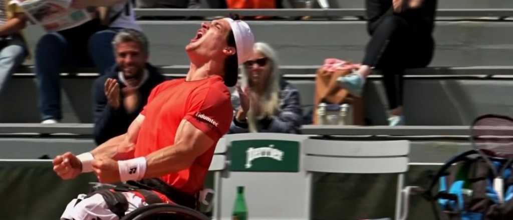 Roland Garros: Gustavo Fernández es el campeón de tenis adaptado 