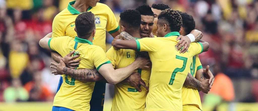 Brasil "trituró" a Honduras en el último amistoso antes de la Copa América