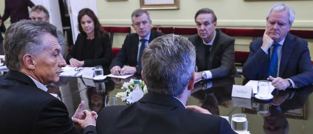 El gabinete de Macri le dio la bienvenida a  Pichetto
