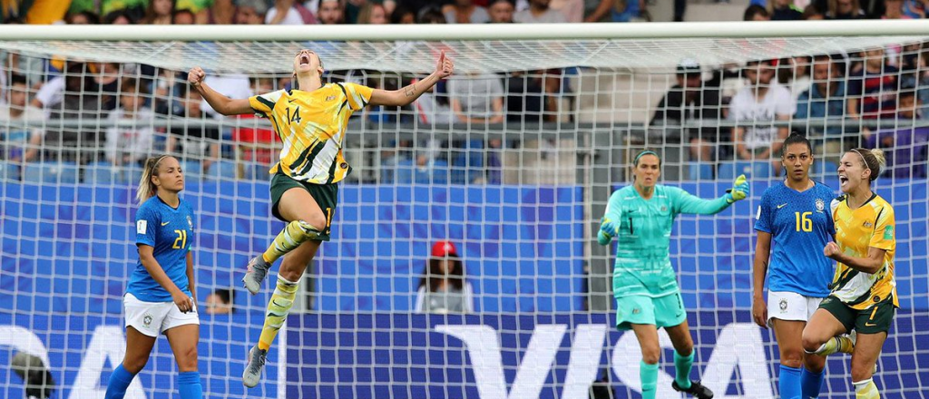 Batacazo en el Mundial Femenino: Australia venció a Brasil 3 a 2