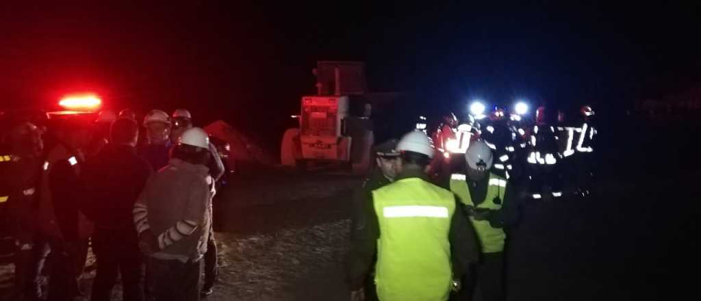 Tres personas atrapadas tras un colapso en una mina en Chile