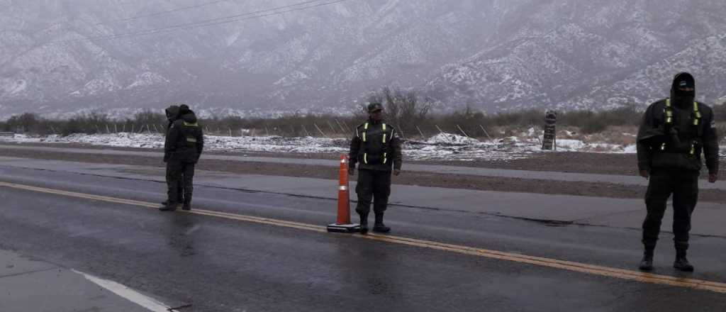 Está cerrado el paso a Chile ¡Y helado!