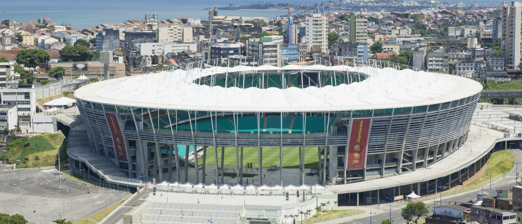 As&iacute; es el Arena Fonte Nova, el estadio donde debut&oacute; la Selecci&oacute;n 