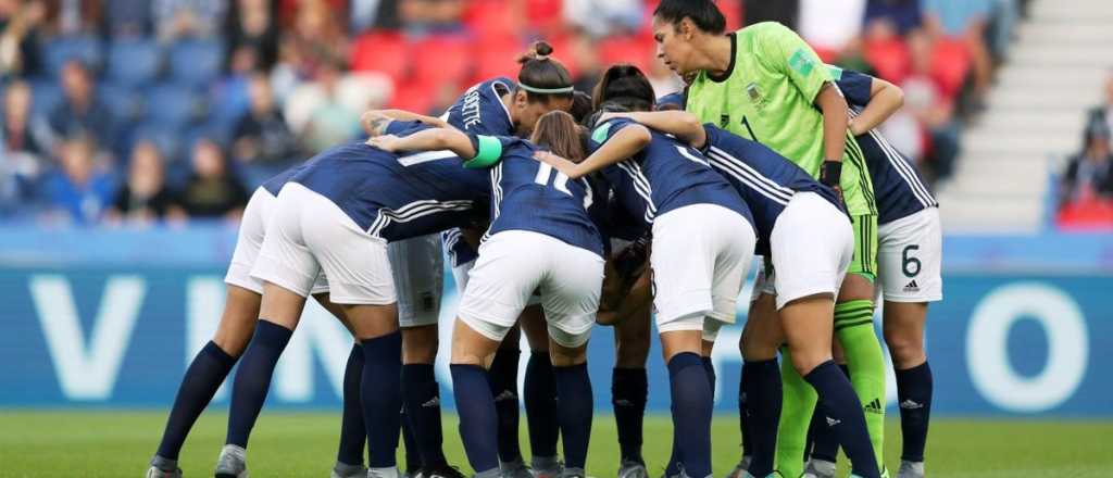 La selección femenina de fútbol hizo pico de rating ante Escocia
