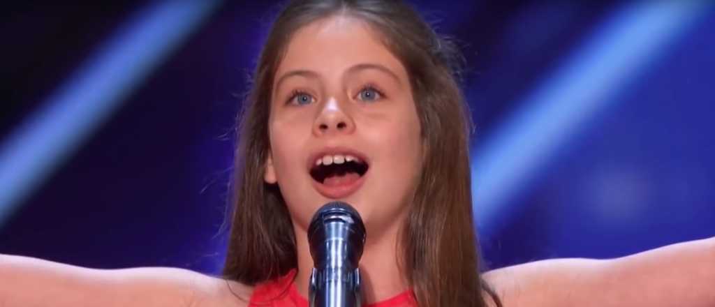 La nena de 10 a&ntilde;os que dej&oacute; helado al jurado de America's Got Talent 